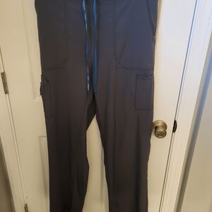 Carhartt Force Scrub Pants Dark Gray Cargo Style Size Large